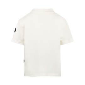 No Way Monday - Polo - T-shirt - Loose Fit - Off White