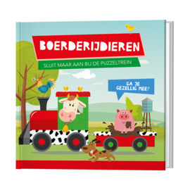 Puzzeltrein - Boerderijdieren