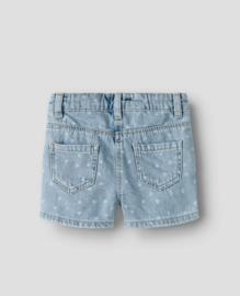 Name It - Korte - Broek - Denim - Short - Dots - Jeans - Stipjes