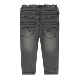 Dirkje - Spijkerbroek - Jeans - Paperbag - Skinny - Grey - Maat 116