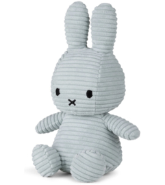 Nijntje - Miffy - Knuffel - Sitting - Corduroy - Soft Jade - 23 cm