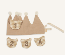 Jollein - Verjaardagskroon - Party Collection - Teddy Bear