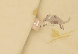 Jollein - Dekbedovertrek met sloop - Kangaroots - 100x140 cm