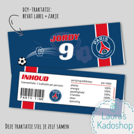 Label + zakje - Paris Saint-Germain