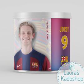 Pringles wikkel - FC Barcelona + speler