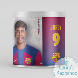 Pringles wikkel - FC Barcelona + speler