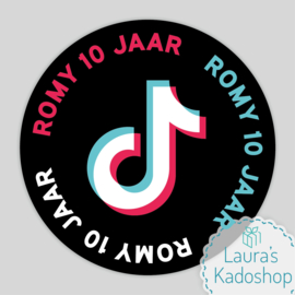 Sticker TikTok (12 per vel)