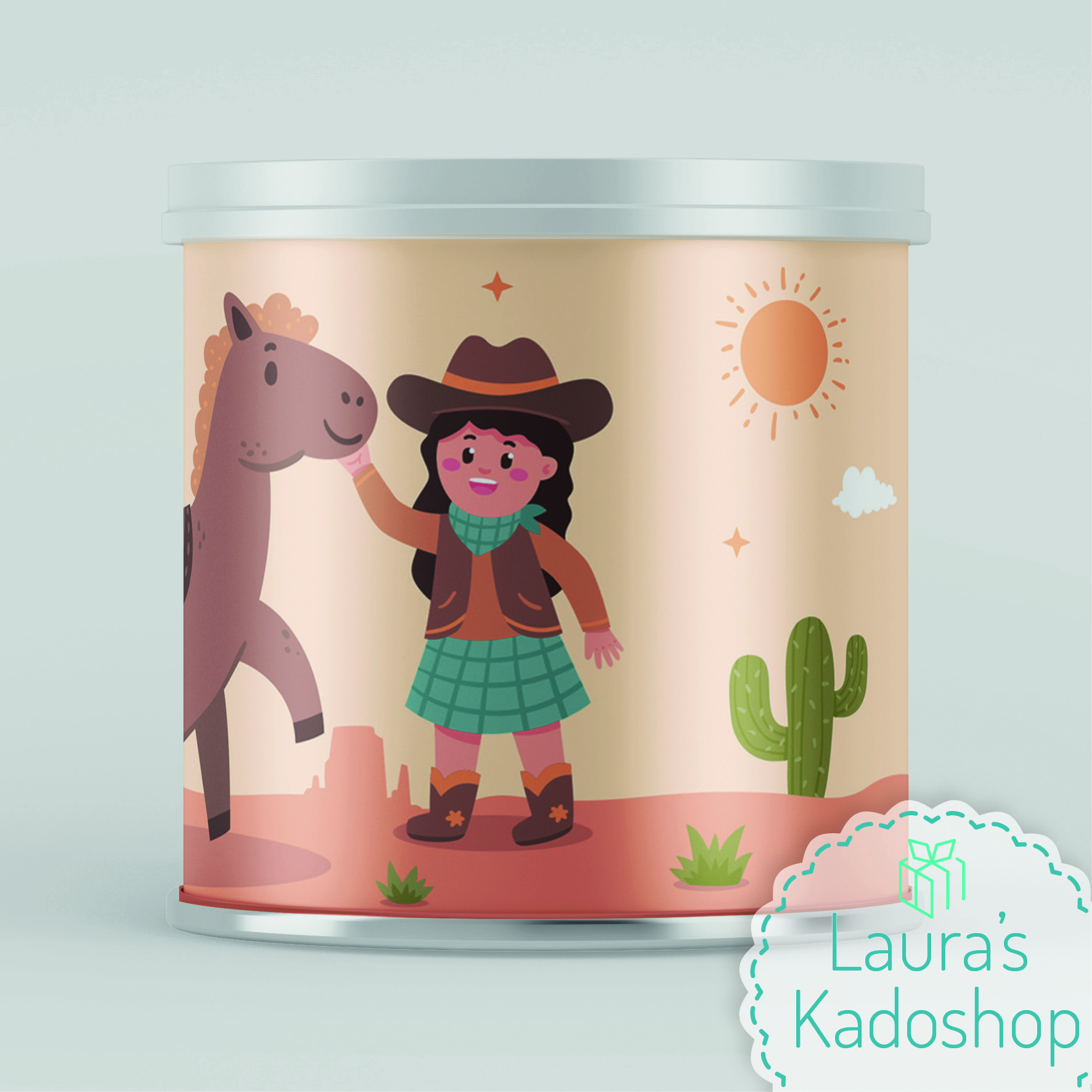 Pringles wikkel - Cowgirl