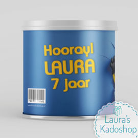 Pringles wikkel - Minion blauw