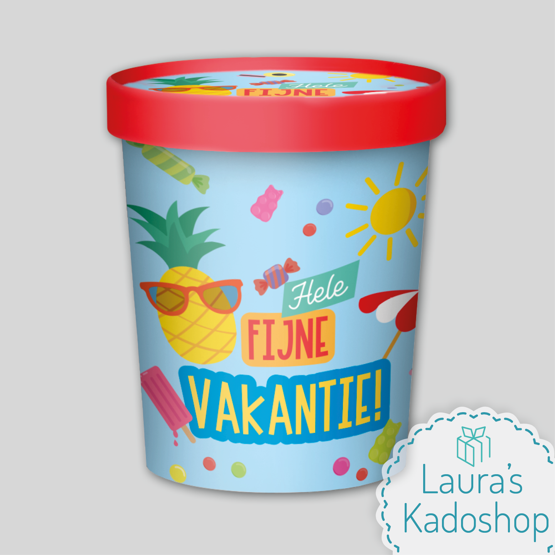 Candy Bucket - Fijne vakantie