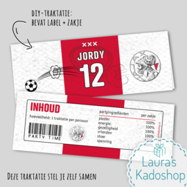 Label + zakje - Ajax