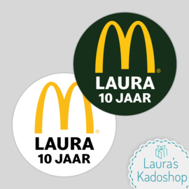 Pringles Top-stickers - McDonalds (8 per vel)