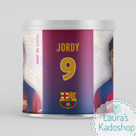 Pringles wikkel - FC Barcelona + speler