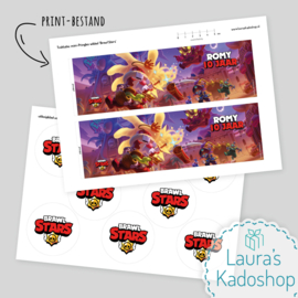 Pringles wikkel - Brawl Stars (print-bestand)