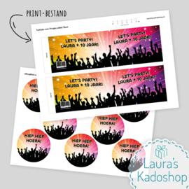 Pringles wikkel - Disco (print-bestand)