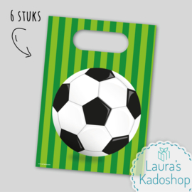 Paper bags - Voetbal (6 stuks)