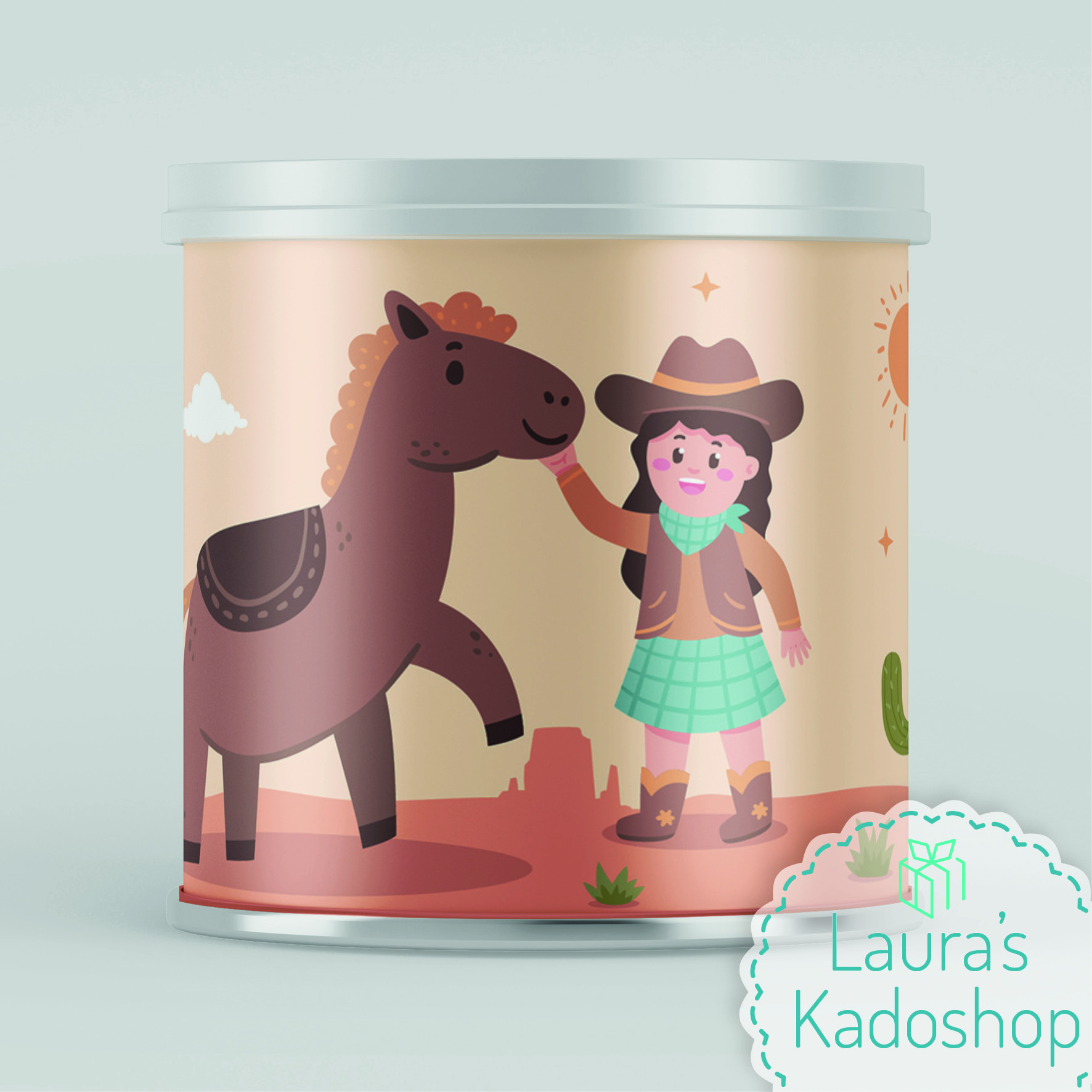 Pringles wikkel - Cowgirl
