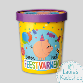 Candy Bucket - Feestvarken