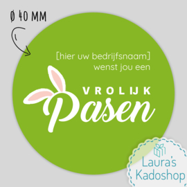 Sticker Vrolijk Pasen (24 per vel)