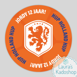 Sticker Nederlands Elftal (12 per vel)