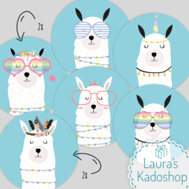 Pringles Top-stickers - Alpaca (8 per vel)