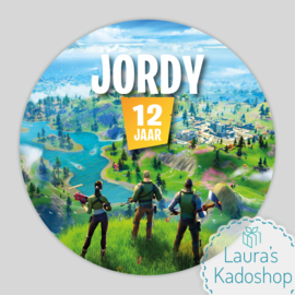 Sticker Fortnite Chapter 2 (12 per vel)