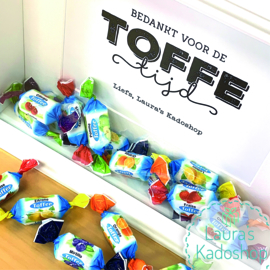 'Toffees' in een diepe box