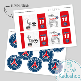 Pringles wikkel - Paris Saint-Germain (print-bestand)