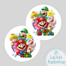 Pringles Top-stickers - Super Mario (8 per vel)
