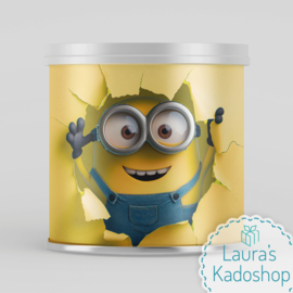 Pringles wikkel - Minion geel