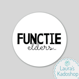 Sticker - FUNCTIE elders