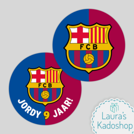 Pringles Top-stickers - FC Barcelona (8 per vel)