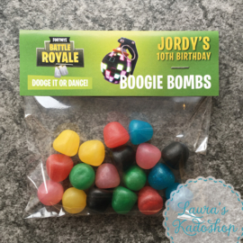Label + zakje - Boogie Bombs (Fortnite)