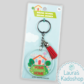 Sleutelhanger - Home Sweet Home