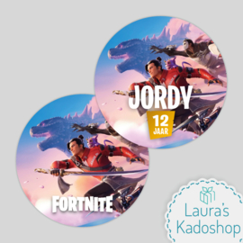 Pringles Top-stickers - Fortnite Chapter 6 (8 per vel)