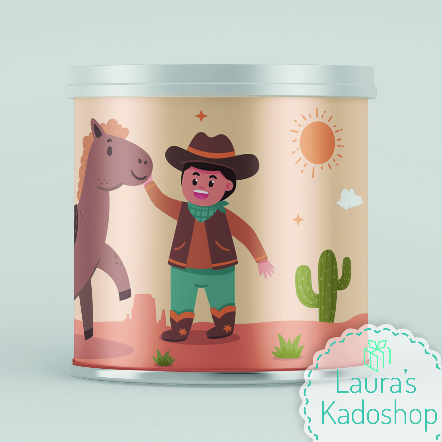Pringles wikkel - Cowboy