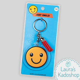 Sleutelhanger - Smiley