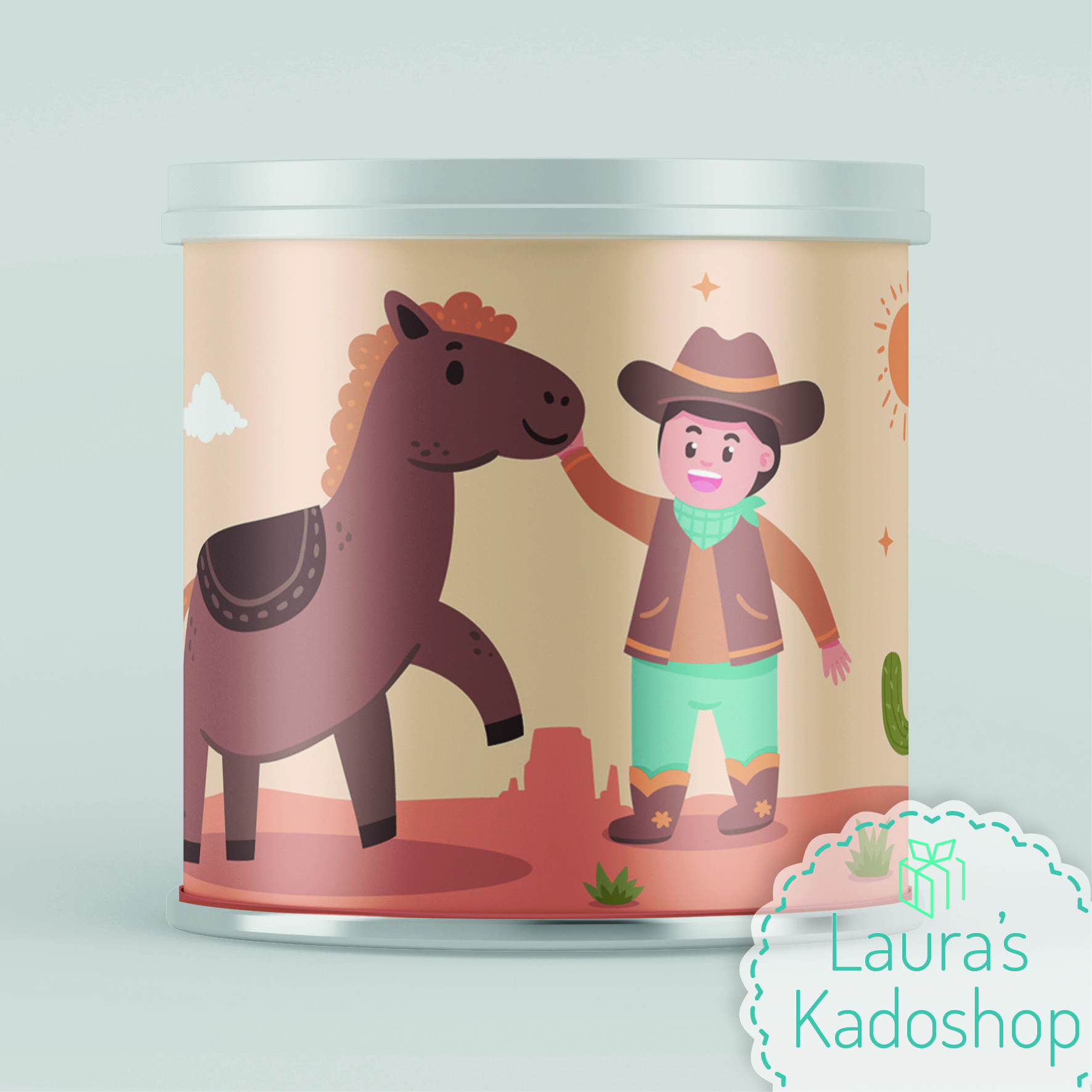 Pringles wikkel - Cowboy