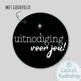 Sticker - uitnodiging voor jou!