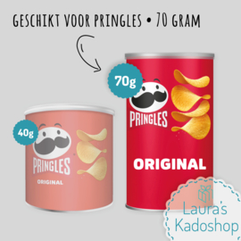 Pringles wikkel (70g) - Voetbal