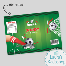 Chipszak - Voetbal (print-bestand)