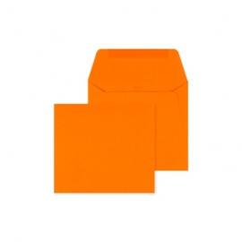 Envelop Oranje - 14 x 12,5 cm