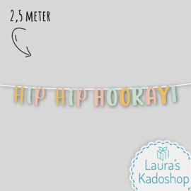 Letter banner - Hip Hip Hooray