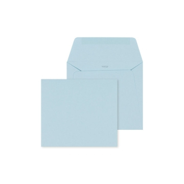 Envelop Soft blauw - 14 x 12,5 cm