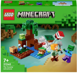 LEGO Minecraft Het Moerasavontuur Bouwset - 21240