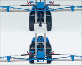 Wiking 77820 - Lemken Vega 12 getrokken veldspuit (1:32)