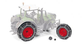 Wiking 77391 - Bandenset met sneeuwkettingen voor Fendt 828 Vario (1:32)