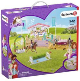 Schleich 42440 - Vriendschappelijk Paardenwedstrijd