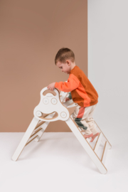 Montessori Pikler Driehoek - Klimrek Wit