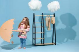 Montessori kledingrek -  Zwart